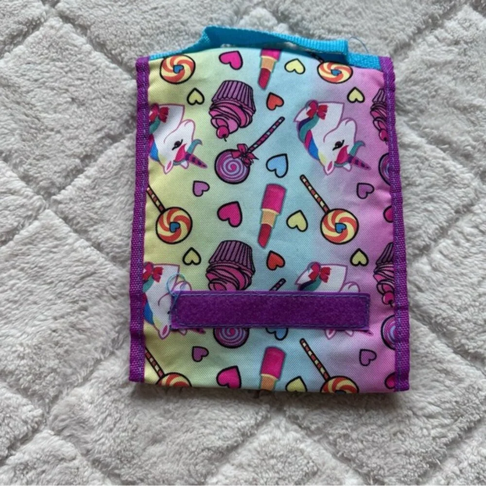 Jojo Siwa X Nickelodeon | Rainbow Unicorn Fold Up Lunch Bag
